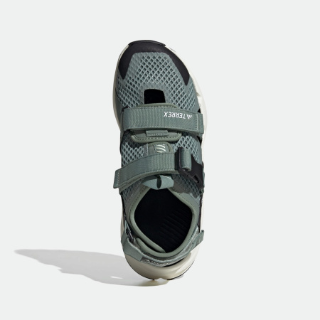 Сандалии TERREX HYDROTERRA AT U (RU 42.5 UK 10 USm 10.5 СМ 27.6 ; silver green/core black/crystal jade)
